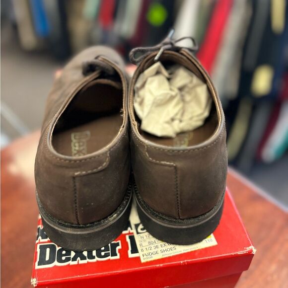 Dexter mens 8 1/2 brown shoes